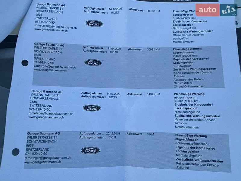 Универсал Ford Focus 2019 в Львове документ 7 фото Универсал Ford Focus 2019 в Львове документ