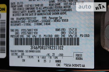 Седан Ford Fusion 2015 в 