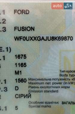 Хэтчбек Ford Fusion 2008 в Марганце