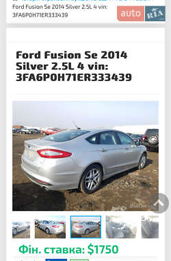 Седан Ford Fusion 2014 в Сваляві