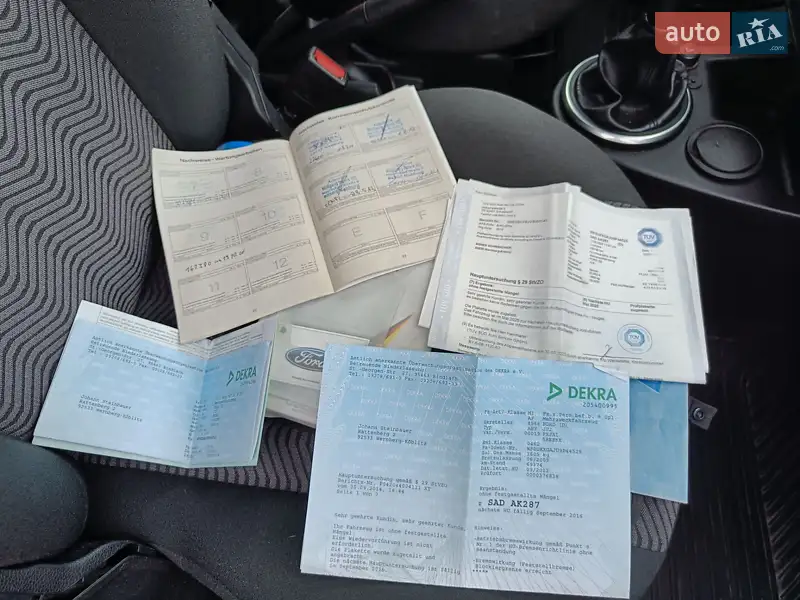 Хетчбек Ford Fusion 2009 в Дубні документ