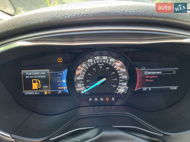 Седан Ford Fusion 2019 в Тернополі