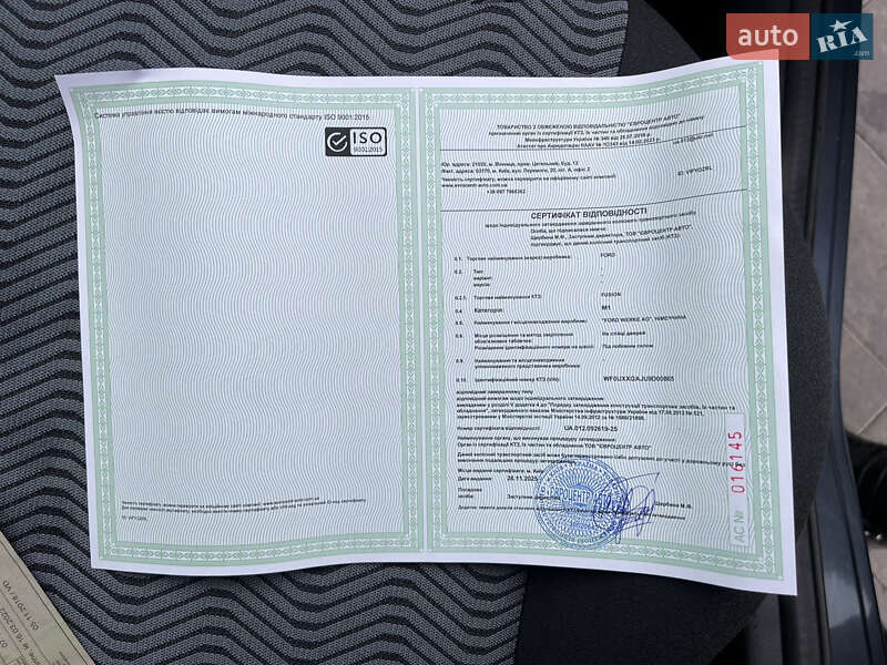 Хетчбек Ford Fusion 2009 в Луцьку