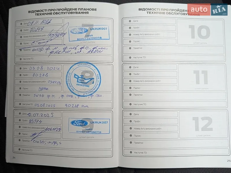 Внедорожник / Кроссовер Ford Kuga 2019 в Киеве документ