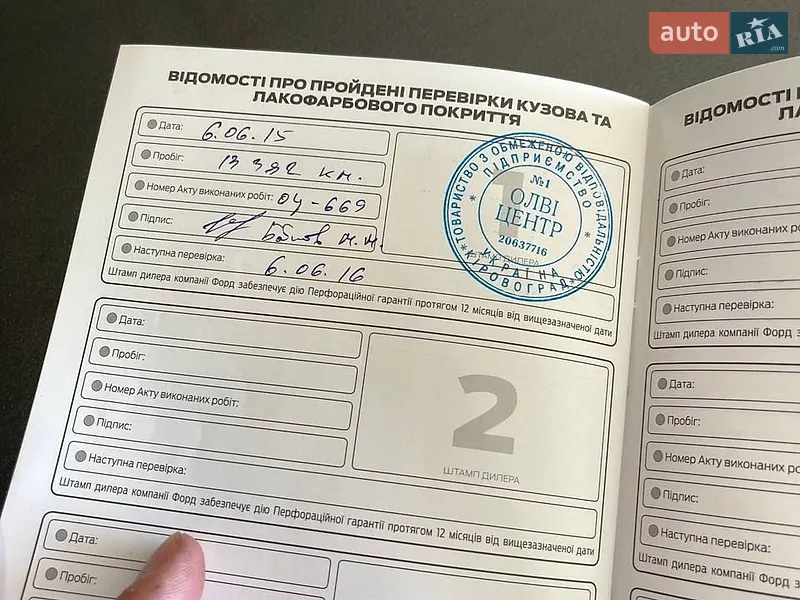 Внедорожник / Кроссовер Ford Kuga 2013 в Хмельницком документ