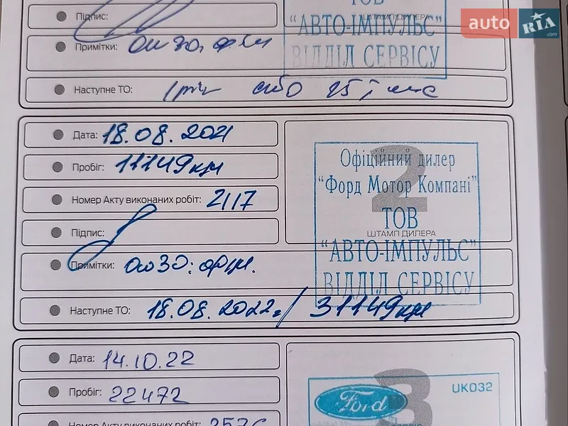 Внедорожник / Кроссовер Ford Kuga 2019 в Подольске документ