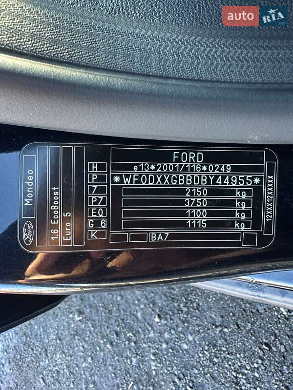 Седан Ford Mondeo 2011 в Білогородці фото 39 Седан Ford Mondeo 2011 в Білогородці