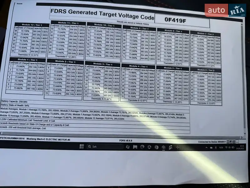 Позашляховик / Кросовер Ford Mustang Mach-E 2021 в Тернополі документ