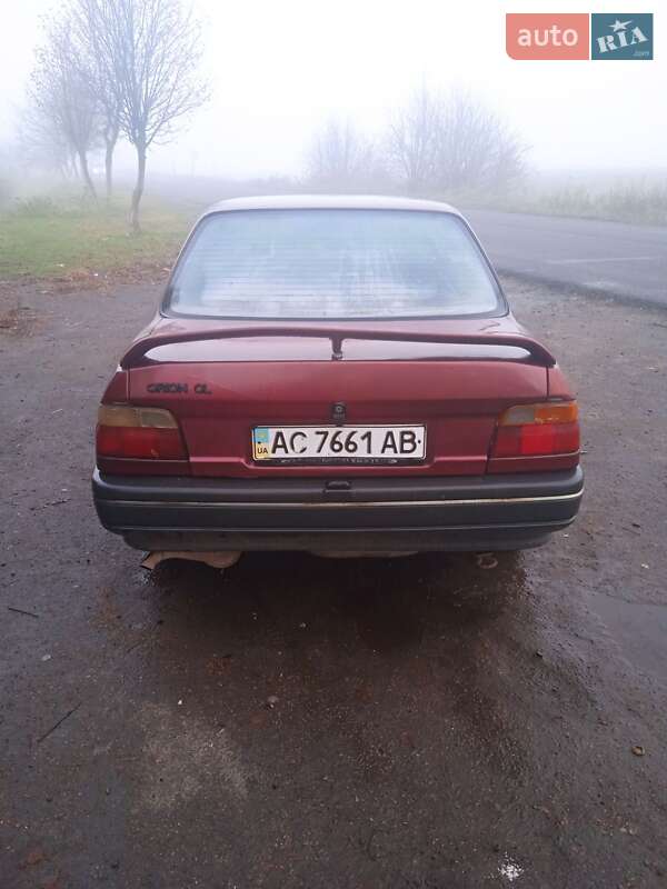 Седан Ford Orion 1991 в Берестечку фото 5 Седан Ford Orion 1991 в Берестечку