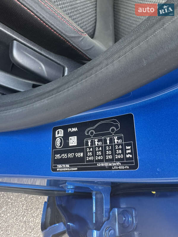 Позашляховик / Кросовер Ford Puma 2020 в Києві
