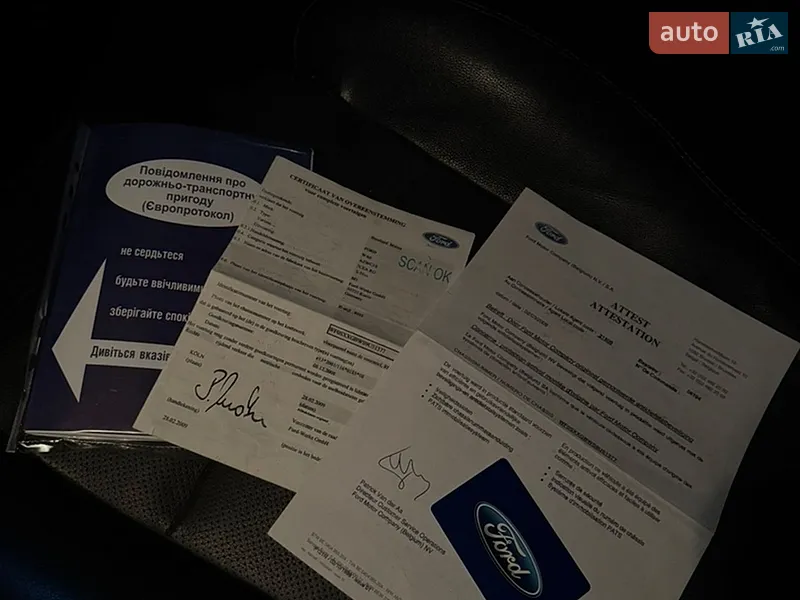 Минивэн Ford S-Max 2009 в Стрые документ