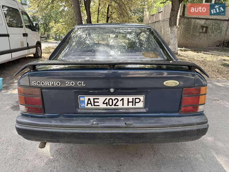 Лифтбек Ford Scorpio 1986 в Кривом Роге фото 4 Лифтбек Ford Scorpio 1986 в Кривом Роге