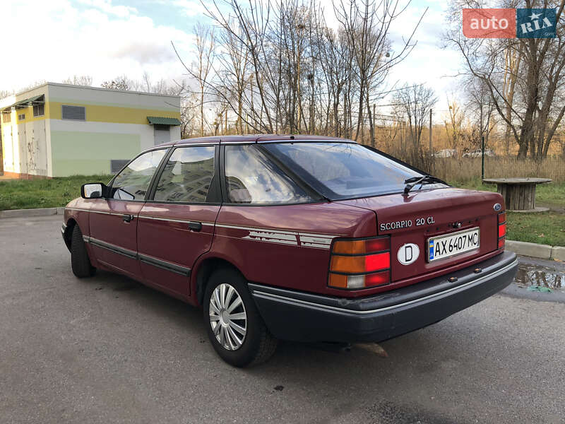 Ліфтбек Ford Scorpio 1987 в Харкові