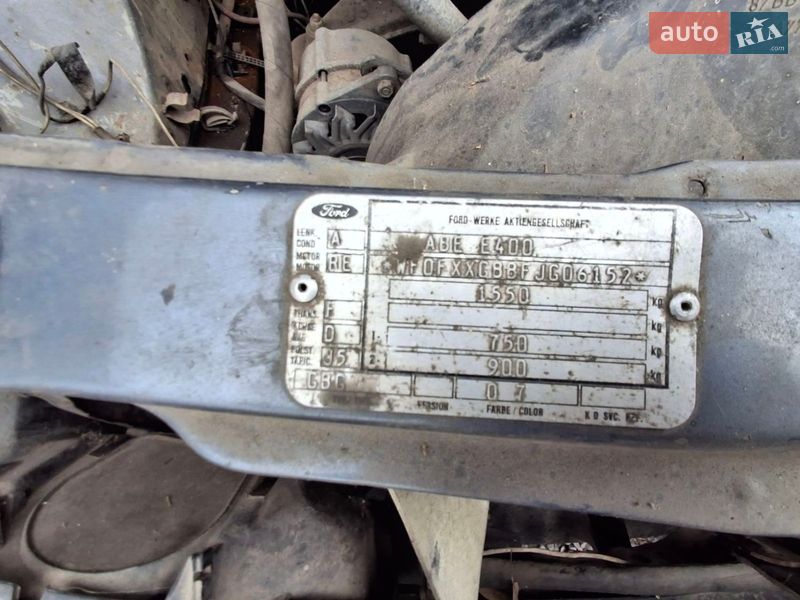 Универсал Ford Sierra 1988 в Старой Синяве фото 11 Универсал Ford Sierra 1988 в Старой Синяве