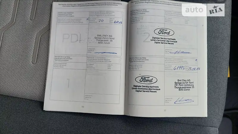 Минивэн Ford Tourneo Custom 2013 в Луцке документ