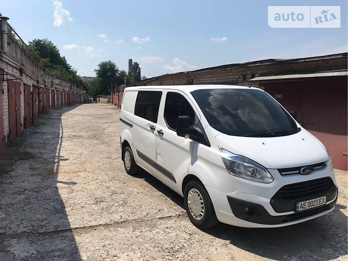 Вантажопасажирський фургон Ford Transit Custom 2013 в Дніпрі