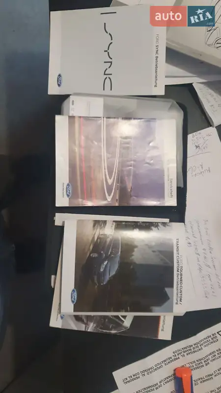 Вантажний фургон Ford Transit Custom 2014 в Калуші документ 4 фото Вантажний фургон Ford Transit Custom 2014 в Калуші документ