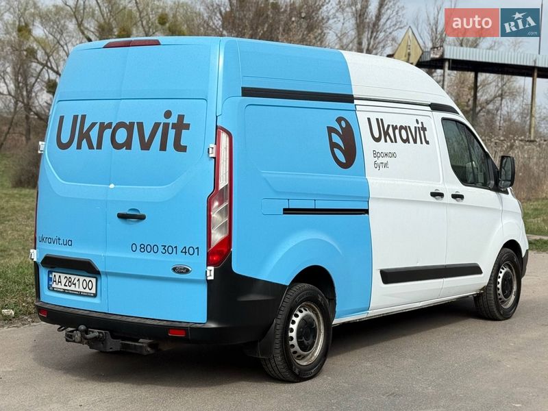 Грузовой фургон Ford Transit Custom 2018 в Киеве
