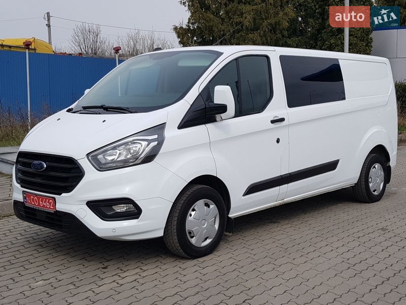 2021 Ford Transit-Custom, VIN WF0YXXTTGYMJ82956:plate — фото 1 (autoria)