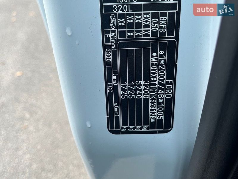 Інші вантажівки Ford Transit Custom 2019 в Чорткові