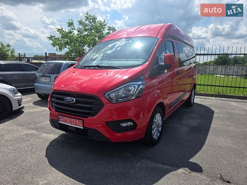 2020 Ford Transit-Custom, VIN WF01XXTTG1LA29785:plate — фото 1 (autoria)