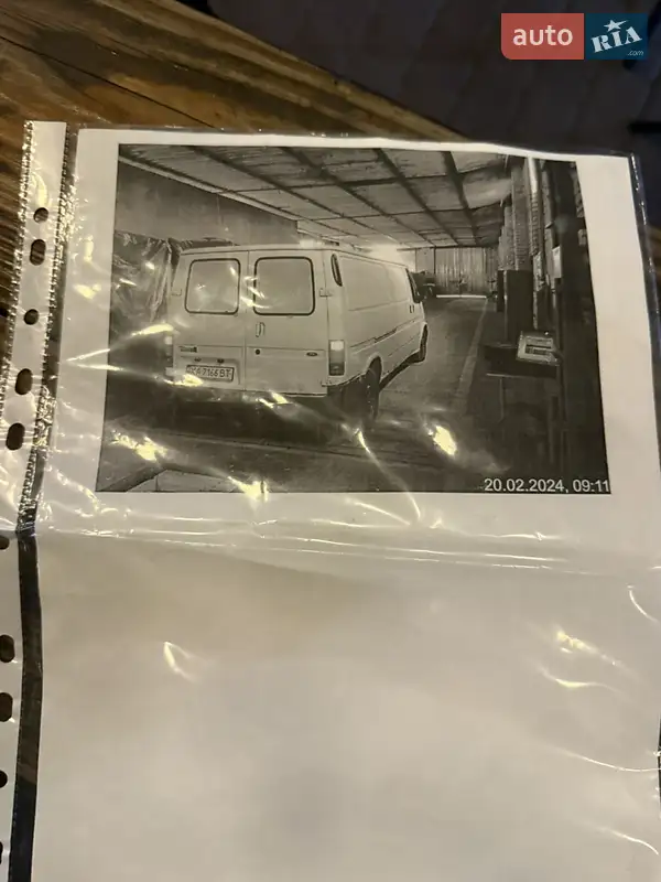 Грузовой фургон Ford Transit 1999 в Умани документ 2 фото Грузовой фургон Ford Transit 1999 в Умани документ