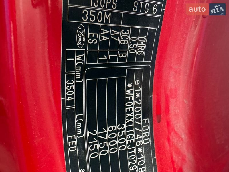 Борт Ford Transit 2018 в Запоріжжі фото 13 Борт Ford Transit 2018 в Запоріжжі