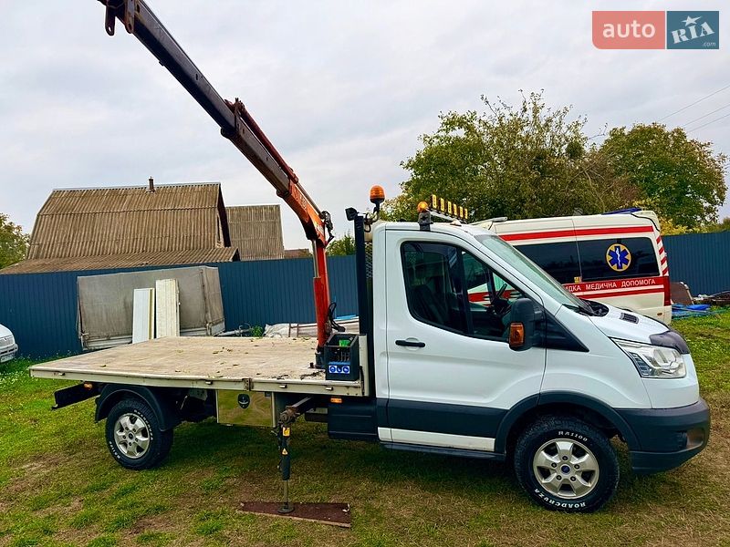 Кран-манипулятор Ford Transit 2015 в Киеве