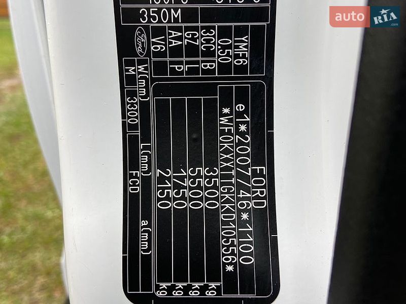 Грузопассажирский фургон Ford Transit 2019 в Дубно