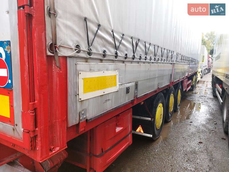 Бортовой полуприцеп Fruehauf Benalu 1998 в 
