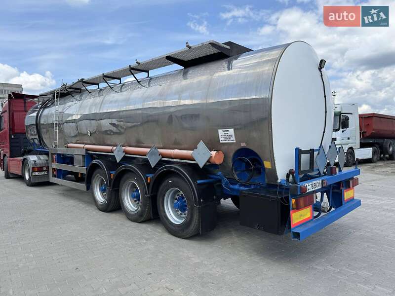 Цистерна полуприцеп Fruehauf Crane 1998 в Луцке