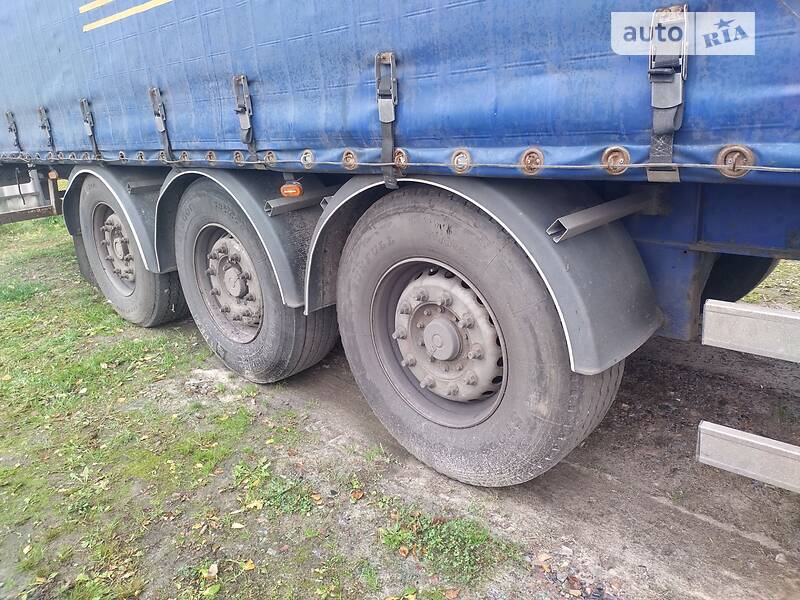 Тентованный борт (штора) - полуприцеп Fruehauf SAF 2007 в Корюковке