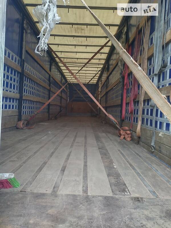 Тентованный борт (штора) - полуприцеп Fruehauf SAF 2007 в Корюковке