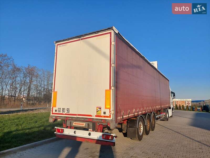 Тентованный борт (штора) - полуприцеп Fruehauf SAF 2014 в Черновцах