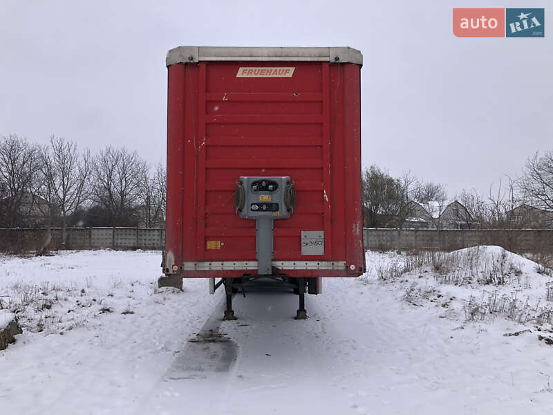 Тентованный борт (штора) - полуприцеп Fruehauf SAF 2012 в Житомире фото 2 Тентованный борт (штора) - полуприцеп Fruehauf SAF 2012 в Житомире