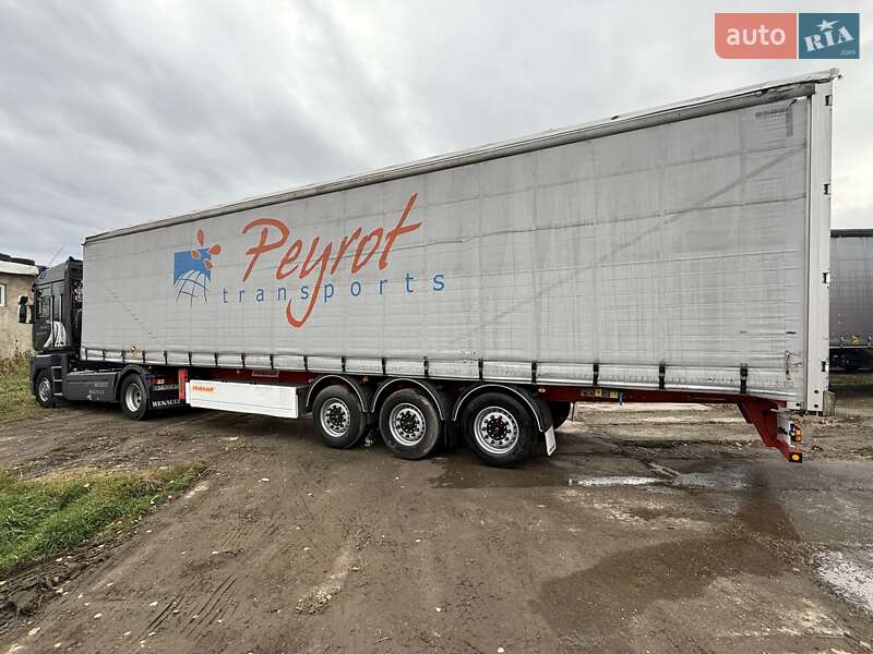 Тентованный борт (штора) - полуприцеп Fruehauf SAF 2015 в Надворной