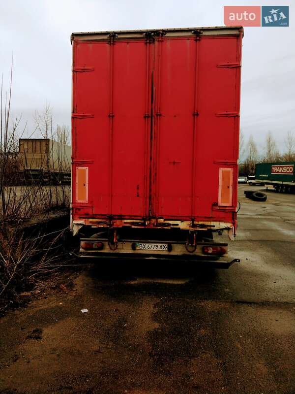 Тентованный борт (штора) - полуприцеп Fruehauf T34 2002 в Хмельницком