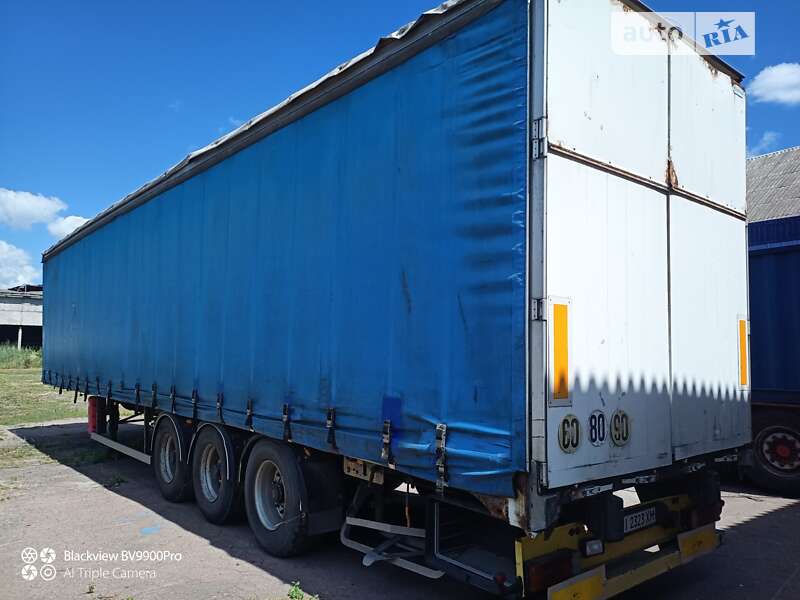 Тентованный борт (штора) - полуприцеп Fruehauf T34 2005 в Згуровке