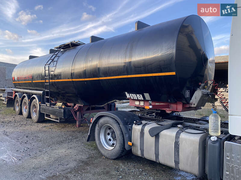 Цистерна полуприцеп Fruehauf T34 1991 в Днепре