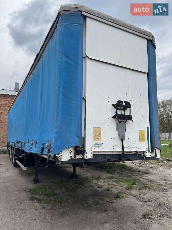 Тентованный борт (штора) - полуприцеп Fruehauf T34 2005 в Згуровке