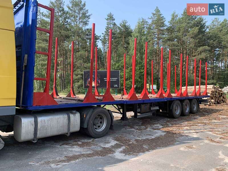 Лесовоз / Сортиментовоз - полуприцеп Fruehauf T34 1997 в 