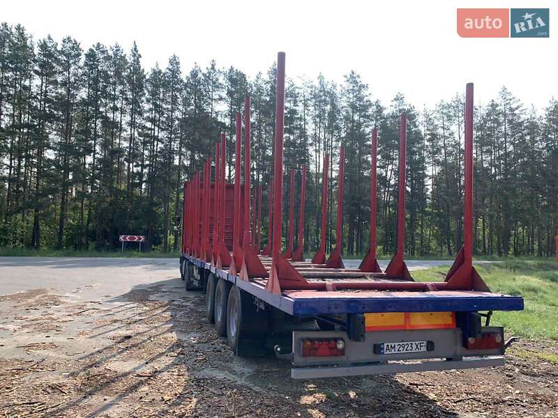 Лесовоз / Сортиментовоз - полуприцеп Fruehauf T34 1997 в Житомире