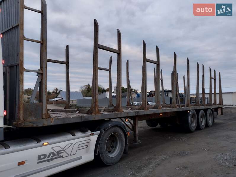 Лесовоз / Сортиментовоз - полуприцеп Fruehauf T34 1998 в Стрые
