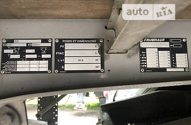 Самосвал полуприцеп Fruehauf TX 34 2016 в Теплике