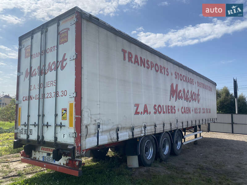 Тентованный борт (штора) - полуприцеп Fruehauf TX 34 2008 в Ирпене фото 5 Тентованный борт (штора) - полуприцеп Fruehauf TX 34 2008 в Ирпене