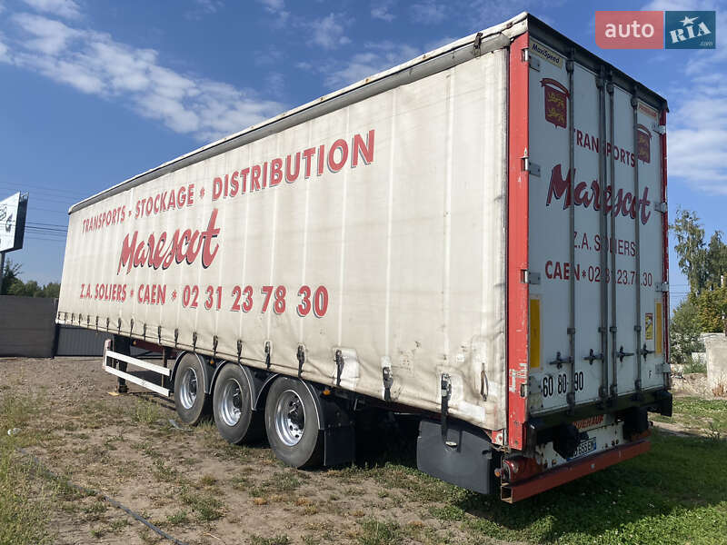 Тентованный борт (штора) - полуприцеп Fruehauf TX 34 2008 в Ирпене фото 7 Тентованный борт (штора) - полуприцеп Fruehauf TX 34 2008 в Ирпене