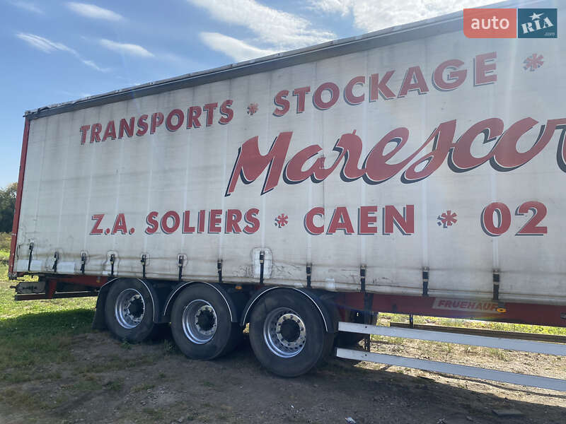 Тентованный борт (штора) - полуприцеп Fruehauf TX 34 2008 в Ирпене фото 14 Тентованный борт (штора) - полуприцеп Fruehauf TX 34 2008 в Ирпене