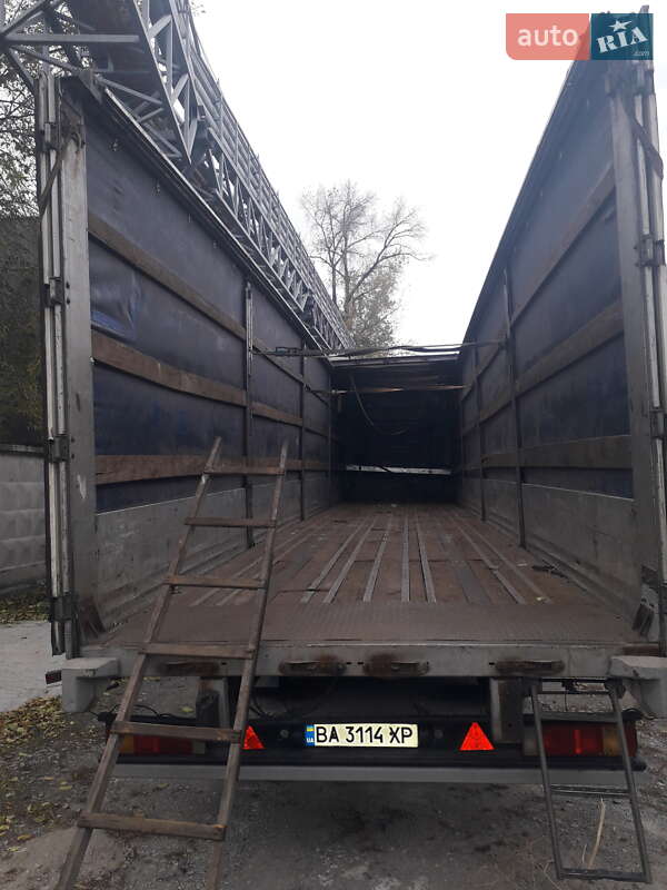 Тентованный борт (штора) - полуприцеп Fruehauf TX 34 2008 в Светловодске