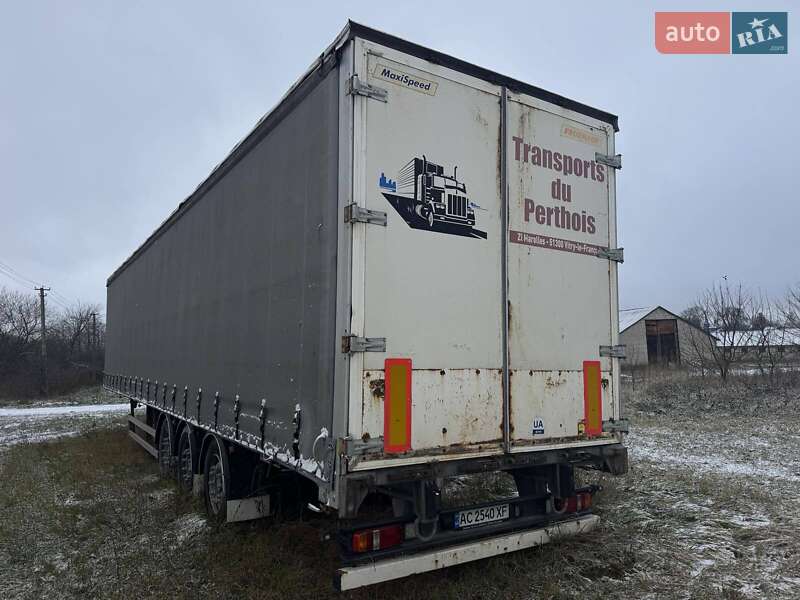 Тентованный борт (штора) - полуприцеп Fruehauf TX 34 2009 в 