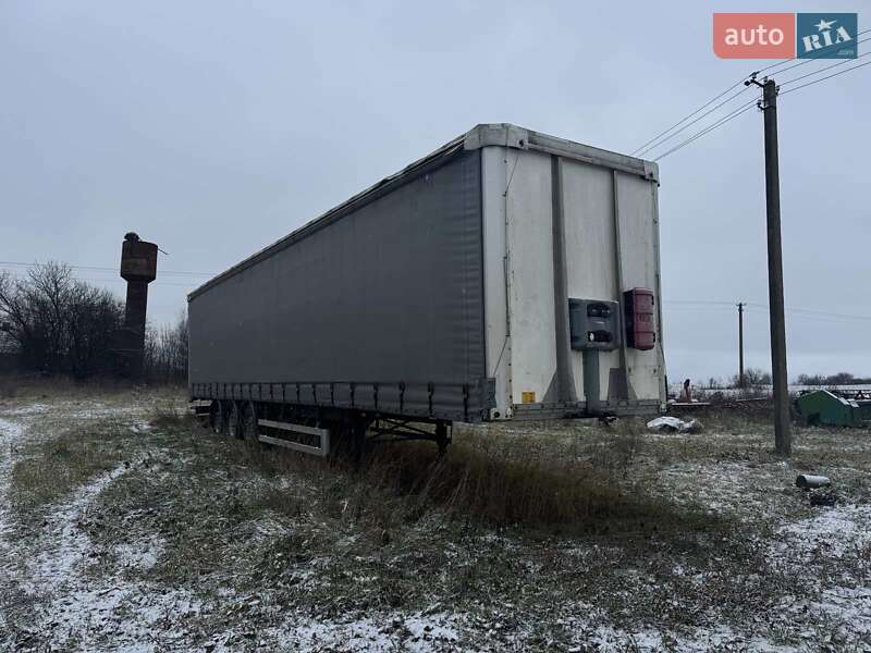 Тентований борт (штора) - напівпричіп Fruehauf TX 34 2009 в Володимирі